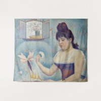 Georges Seurat - Jovem Mulher Se Poudreando