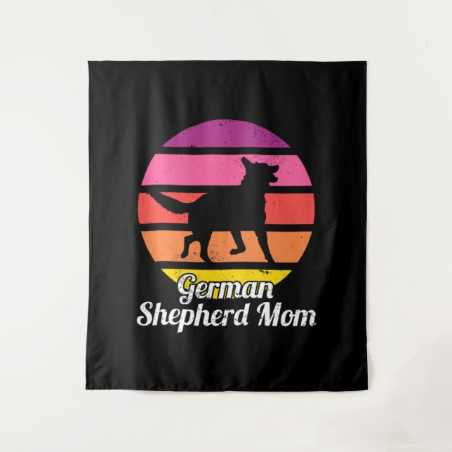 Tapete De Parede German shepherd Mãe (Frente)