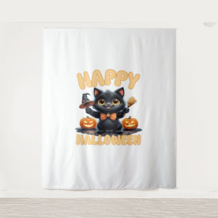 Tapete De Parede Ghost Cat Tee, Camisa De Halloween, Cuta Louca, Un