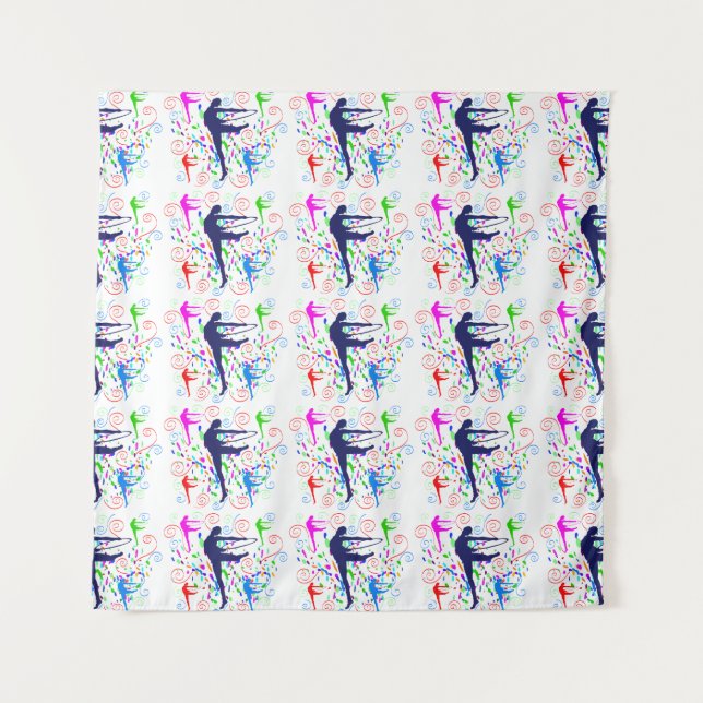 Tapete De Parede Ginástica Artística (Frente)