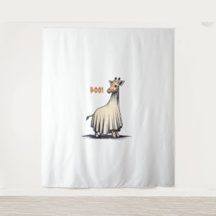 Tapete De Parede Girafa Bonita Boo Halloween Costume Zoo Lover Gira