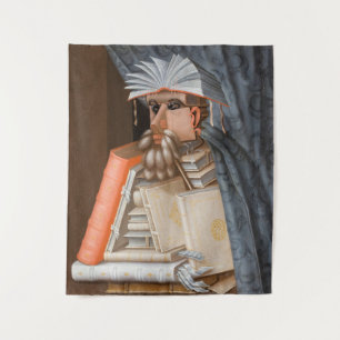 Tapete De Parede Giuseppe Arcimboldo - O Bibliotecário