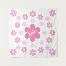 Tapete De Parede  Glamour de Flor Rosa-