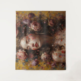 Tapete De Parede Golden Bloom Goddess – Large Horizontal Wall Tapes