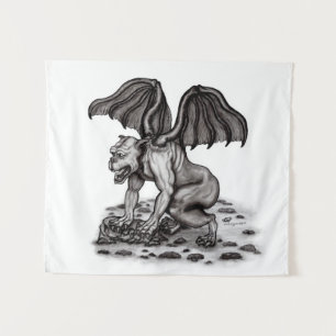 Tapete De Parede Golem Gargoyle