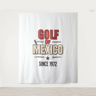 Tapete De Parede Golfe da Paródia do México com Vintage