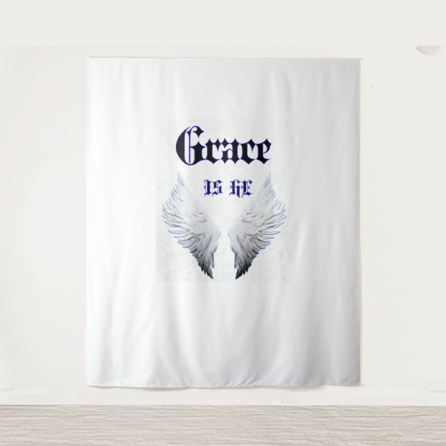 Tapete De Parede Grace É Ele (Frente)