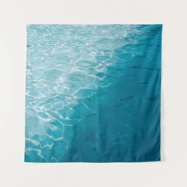 Tapete De Parede Gradiente azul (Frente)