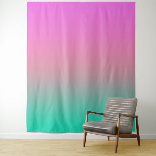 Tapete De Parede Gradiente suave cores de verão moda cor simples