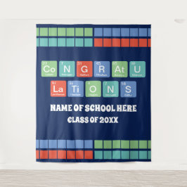 Tapete De Parede Graduação de Reunião Escolar de Elementos de Mesa