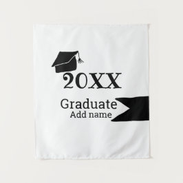 Tapete De Parede Graduado chapéu de formatura simples minimalista m