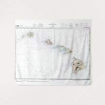 Gráfico náutico das Ilhas Havaianas 19004