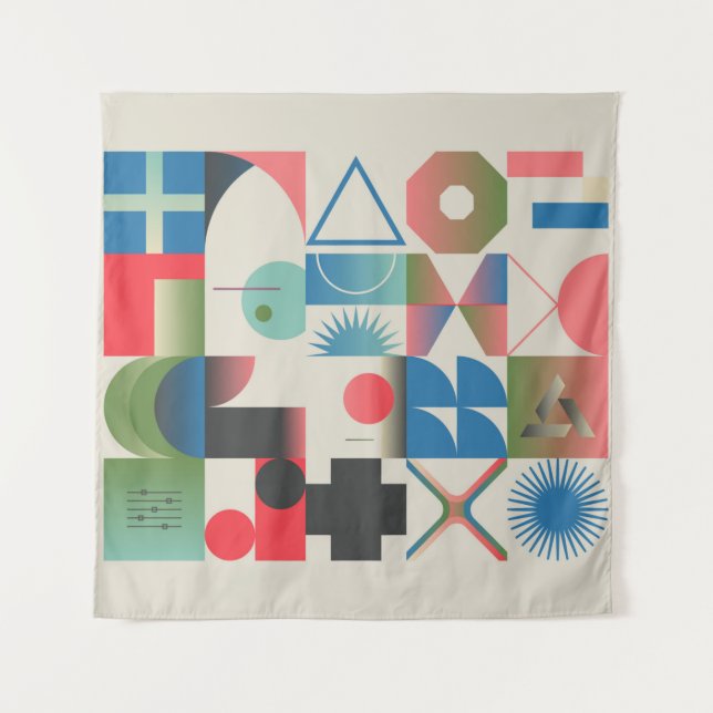 Tapete De Parede Gráficos design genéricos do comp bizarro (Frente)