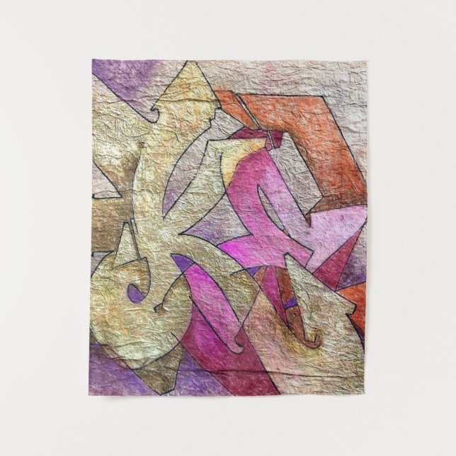 Tapete De Parede Grafite Kel1 Decor Dourado (Frente)