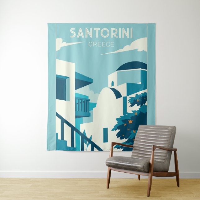 Tapete De Parede Grécia de Texto Personalizada (In Situ)