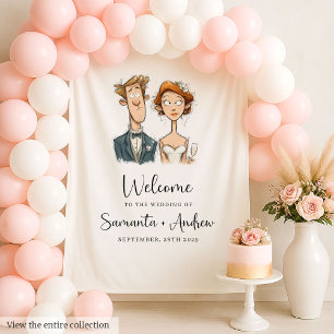 Tapete De Parede Groom De Noções De Fundo De Casamento De Watercolo