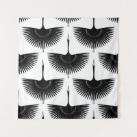 Grua Graciosa: Padrão de Pássaro Oriental