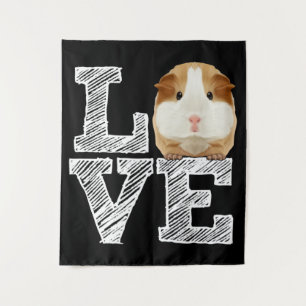 Tapete De Parede Guiné Pig Love Rodent Wheel