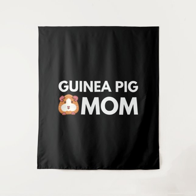 Tapete De Parede Guiné Pig Mãe (Frente)