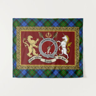 Tapete De Parede Gunn Clan Crachá & Tartan