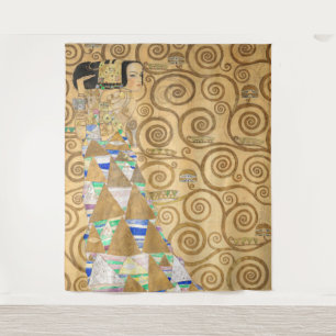 Tapete De Parede Gustav Klimt - Expectativa, Stoclet Frieze