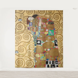 Tapete De Parede Gustav Klimt - Fulfillment, Stoclet Frieze