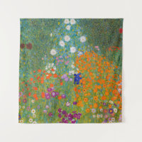 Gustav Klimt - Jardim de Flores