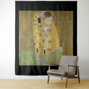 Tapete De Parede Gustav Klimt, O Beijo