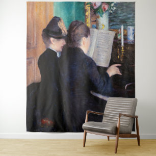 Tapete De Parede Gustave Caillebotte - A Lição de Piano