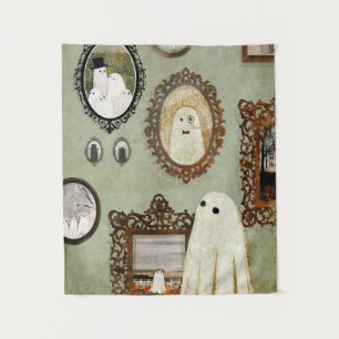 Tapete De Parede Há um Fantasma na Galeria de Retratos