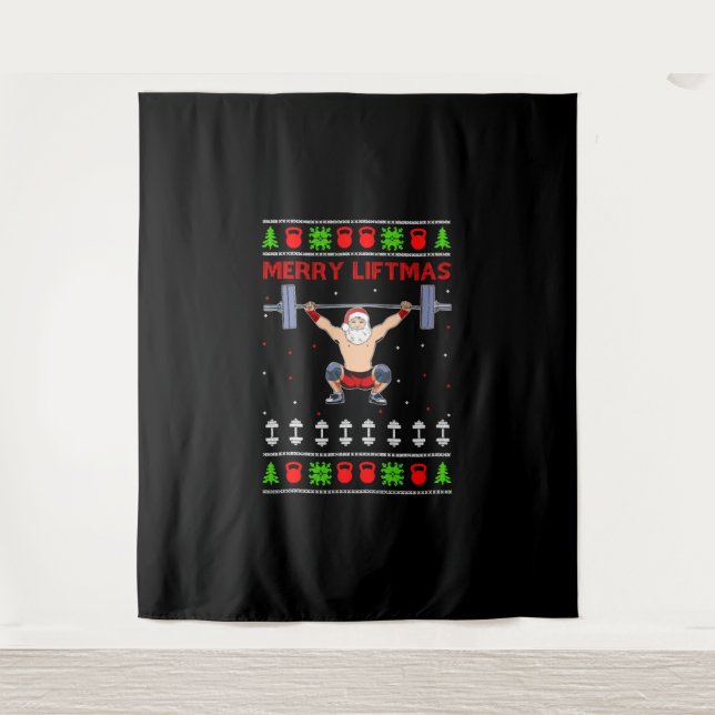 Tapete De Parede Hábito de Natal Feio (Frente)