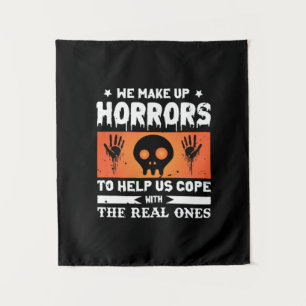 Tapete De Parede Halloween Nós Compensamos Horrores