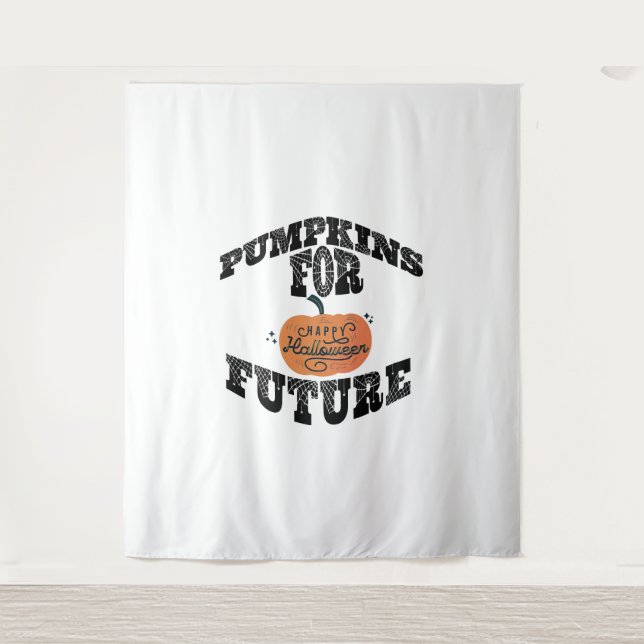 Tapete De Parede Halloween Pumpkin Halloween (Frente)