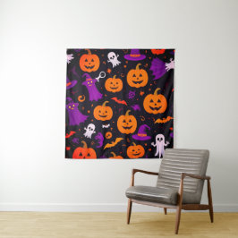 Tapete De Parede Halloween Repleto