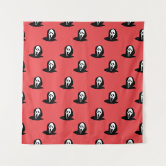 Tapete De Parede Halloween Silhouette Spooky Pattern.