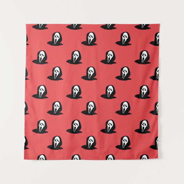 Tapete De Parede Halloween Silhouette Spooky Pattern. (Frente)
