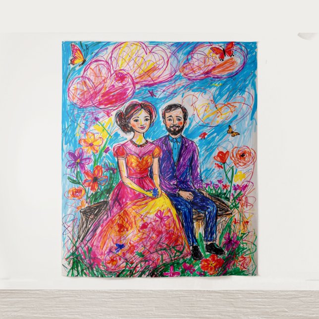 Tapete De Parede Harmonia em Bloom (Frente)