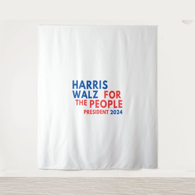 Tapete De Parede Harris Walz 2024 Para As Pessoas (Frente)