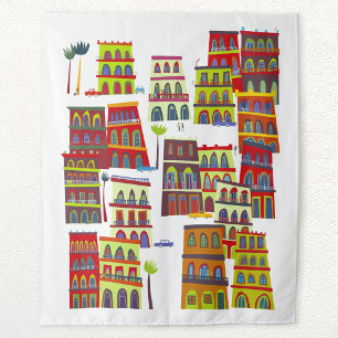 Tapete De Parede Havana Cuba