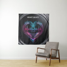 Heart Beats Art Print – Love in Motion Wall Decor