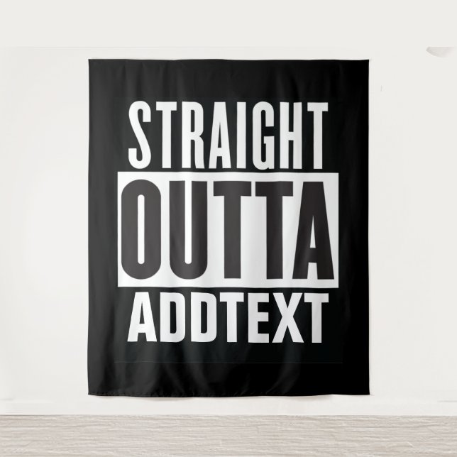 Tapete De Parede Hetero Saída adicione seu texto (Frente)