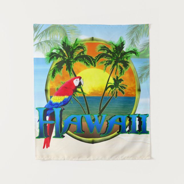 Tapete De Parede HI Hawaii Island Beach (Frente)