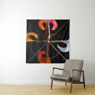 Tapete De Parede Hilma af Klint - The Swan No 7