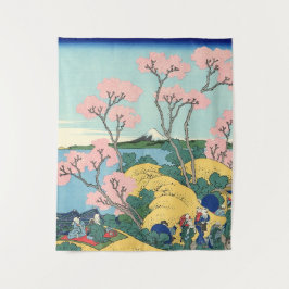 Tapete De Parede Hokusai Fuji de Gotenyama no Tōkaidō em Shin