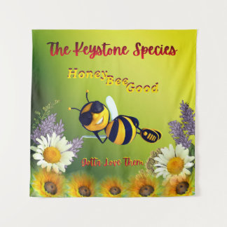 Tapete De Parede Honey Bee Good - The Keystone Species