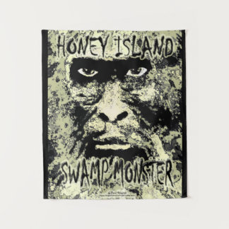 Tapete De Parede Honey Island Swamp Monster Tapestry
