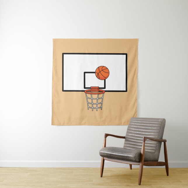 Tapete De Parede Hoop de basquetebol (In Situ)