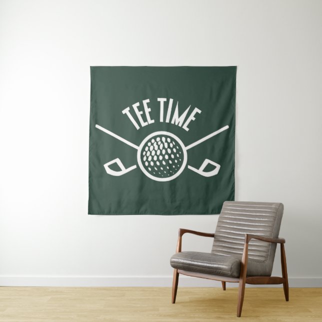 Tapete De Parede Hora de Saída dos Golfistas (In Situ)