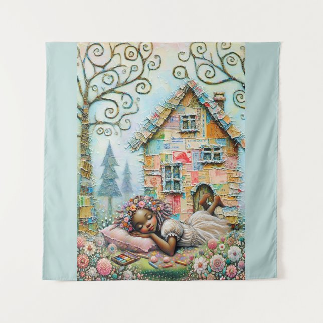 Tapete De Parede Hora do Sonho (Frente)