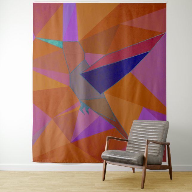 Tapete De Parede Hummingbird (In Situ)